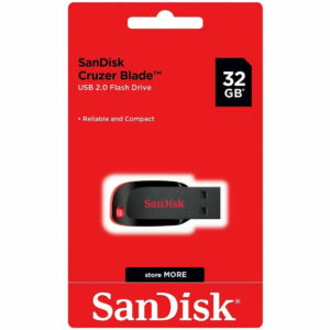 Sandisk Cruzer Blade USB Flash Drive 32GB