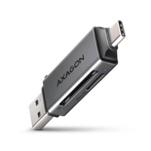 AXAGON CRE-DAC USB-C + USB-A Card Reader